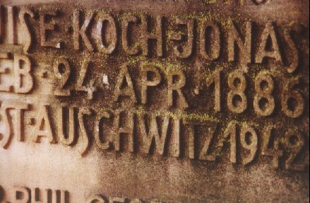 Grabstein auf dem Judenfriedhof in  Wachenheim/Wstr.